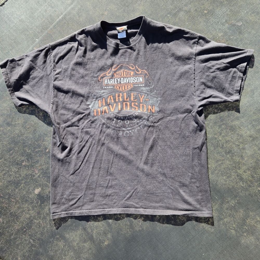 Harley-Davidson Men's Black T-Shirt